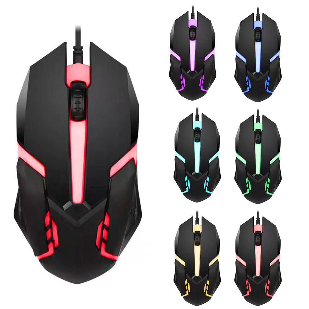 Gaming Console Buttons - PCおよびラップトップ用のプロフェッショナル有線ゲーミングマウス,ゲーミングマウス,人間工学に基づいた,3つのボタン,1000 dpi