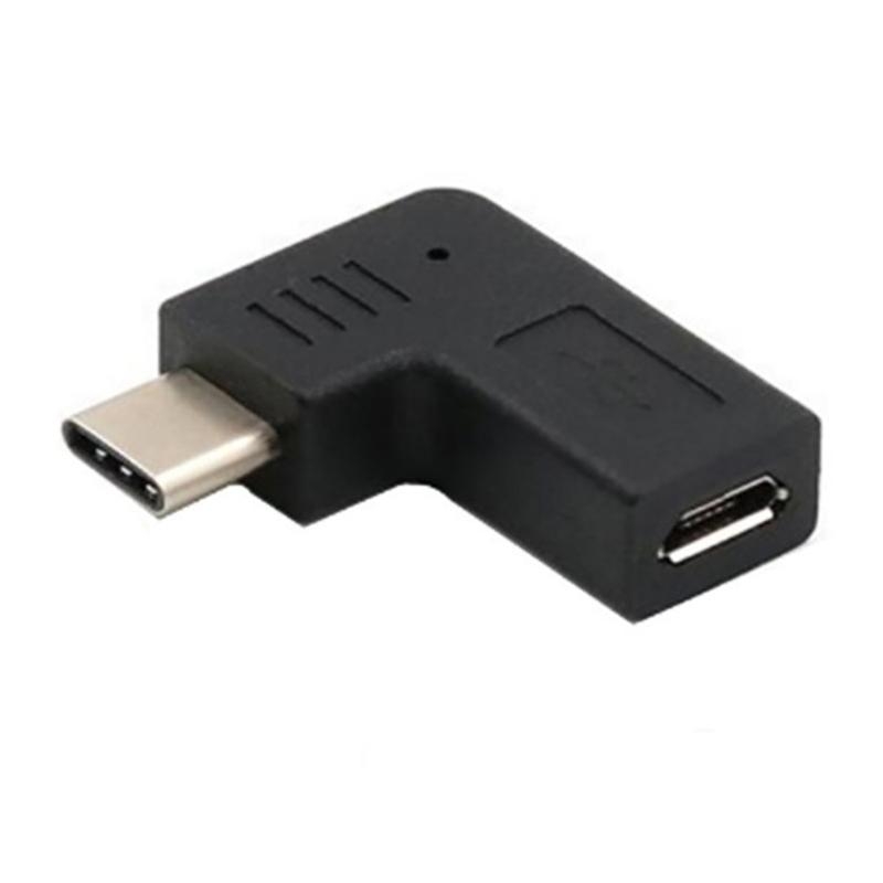 Gaming Console In - 77JD 90 度曲げマイクロ USB Type-C アダプター