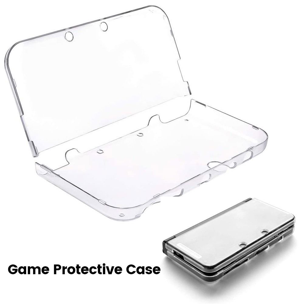 Gaming Console Latest - ゲームアクセサリーゲームコンソールケースクリスタルクリアゲーム保護ケースハードシェル透明ゲームパッドカバー NEW 3DS XL/LL用