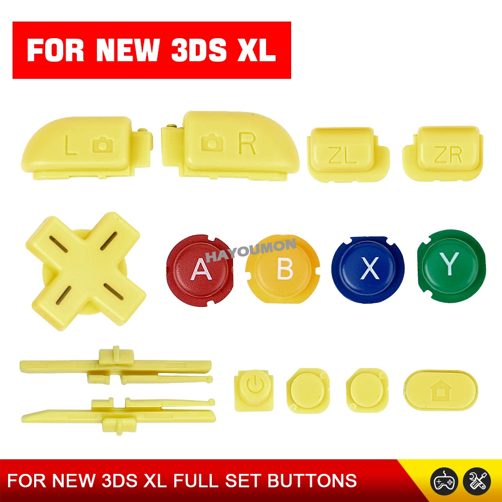 NEW 3DS XL/LL用 ABXY D-Padボタン、修 - Gaming Console All のレビューと価格