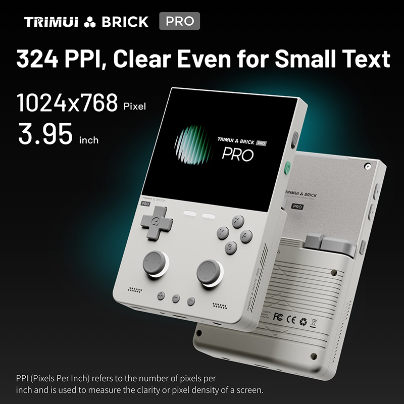 NEW TRIMUI BRICK PRO 3.95インチIP - Gaming Console Under 5000 のレビューと価格