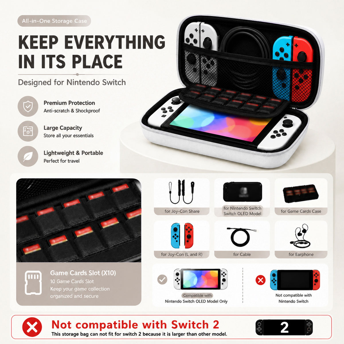Nintendo Switch Lite/OLED用、メッシ - Gaming Console Latest のレビューと価格