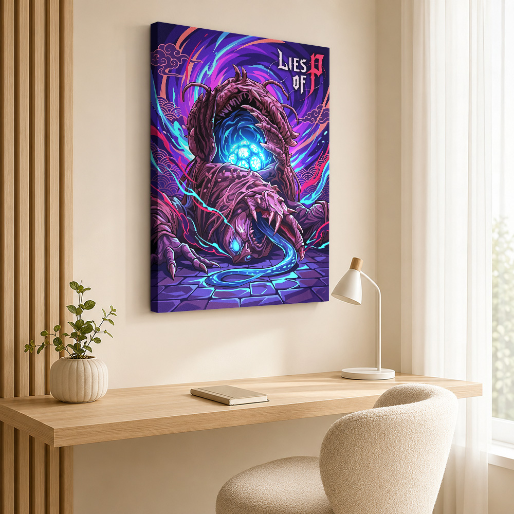 「Lies Of P」のモンスターのポートレートを描いた、フ - Gaming Console In のレビューと価格