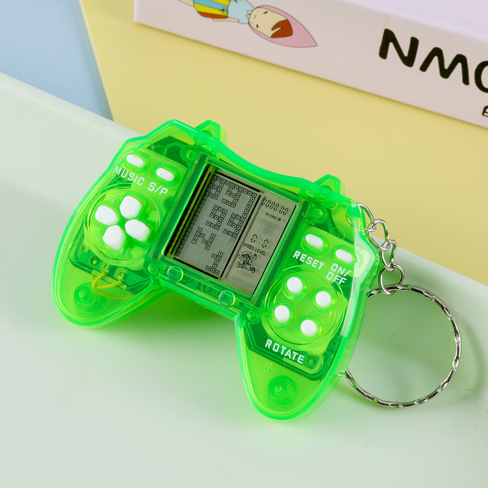 ミニクラシックゲーム機キーホルダー レトロハンドヘルドゲーム - Gaming Console Keychain のレビューと価格