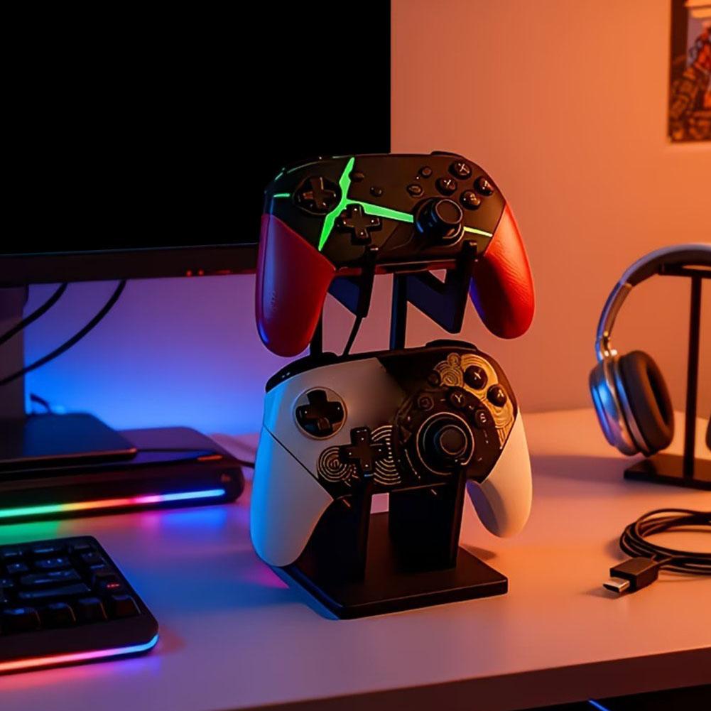 ワイヤレスデュアルコントローラー用スタンド。ゲームコントロー - Gaming Console In のレビューと価格