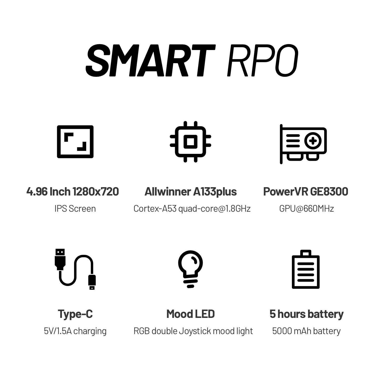 Trimui Smart Pro 4.96インチ IPS 液 - Gaming Console Under 5000 のレビューと価格