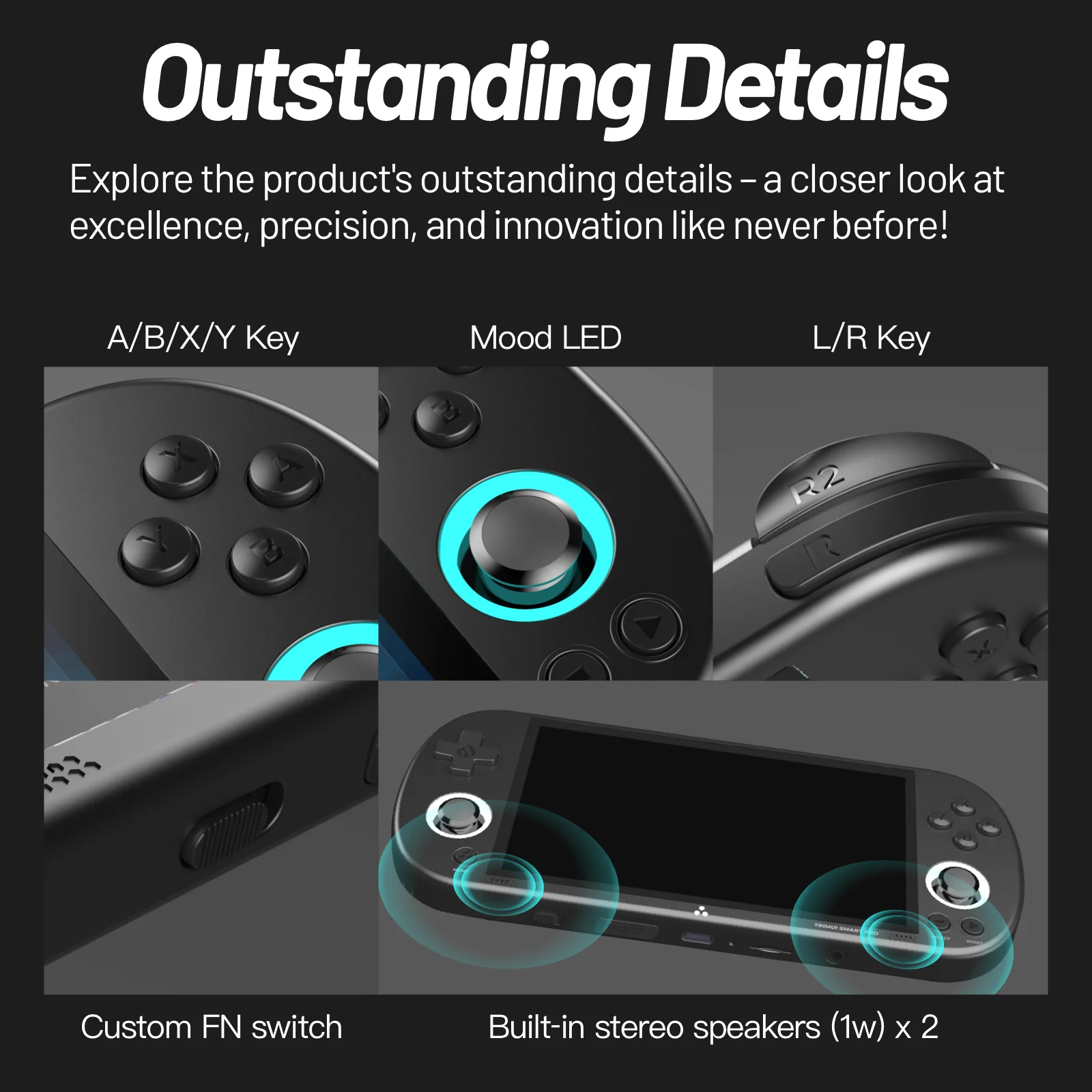 Trimui Smart Pro 4.96インチ IPS 液 - Gaming Console Under 5000 のレビューと価格